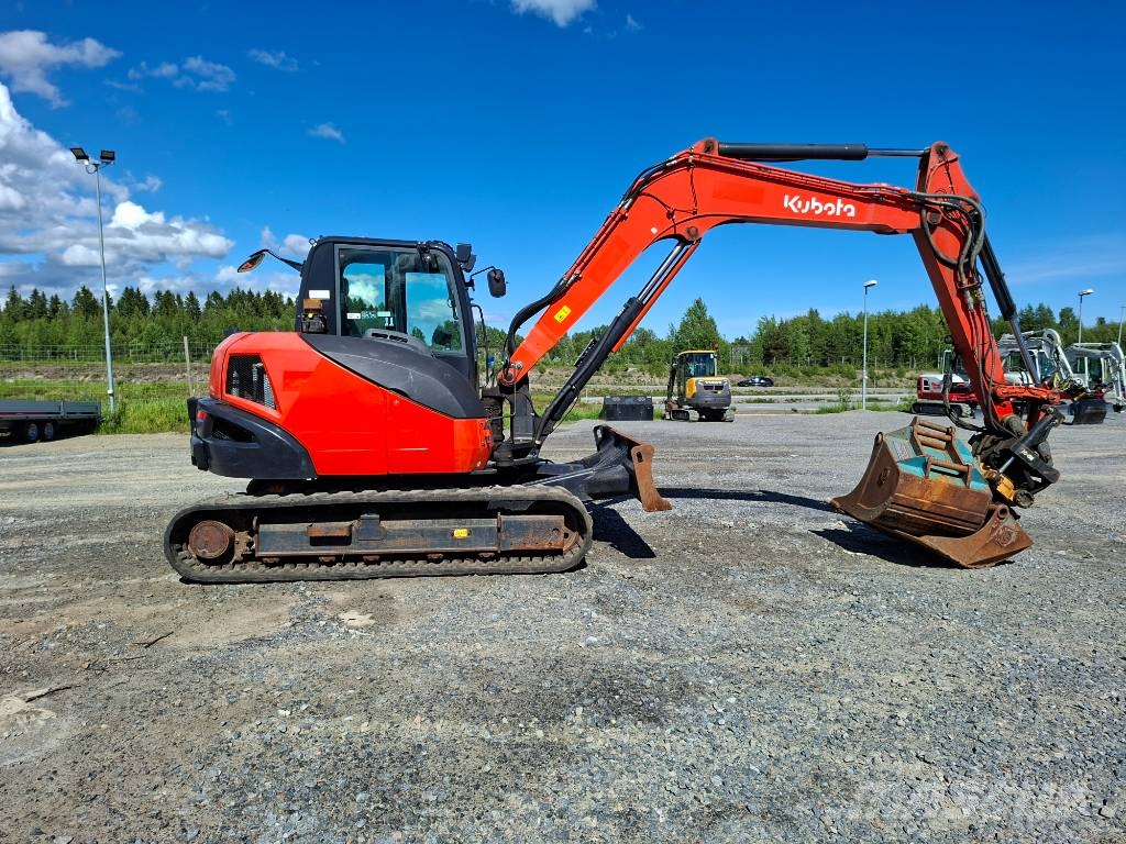 Kubota KX080-4a2 Midi bagri 7t – 12t