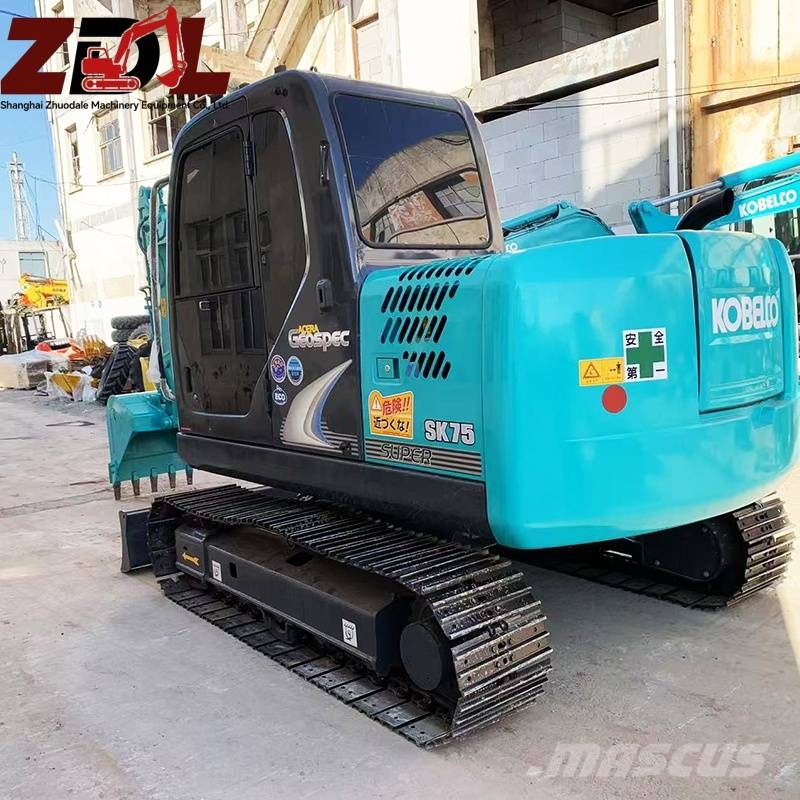 Kobelco SK 75 Midigraafmachines 7t - 12t