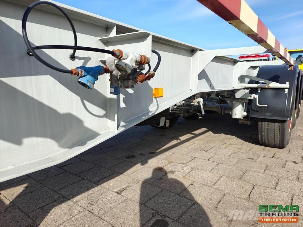 Groenewegen 20CCZ-10-24 20FT - Drip Tray - SAF Drum Brakes - O Kontejnerske polprikolice