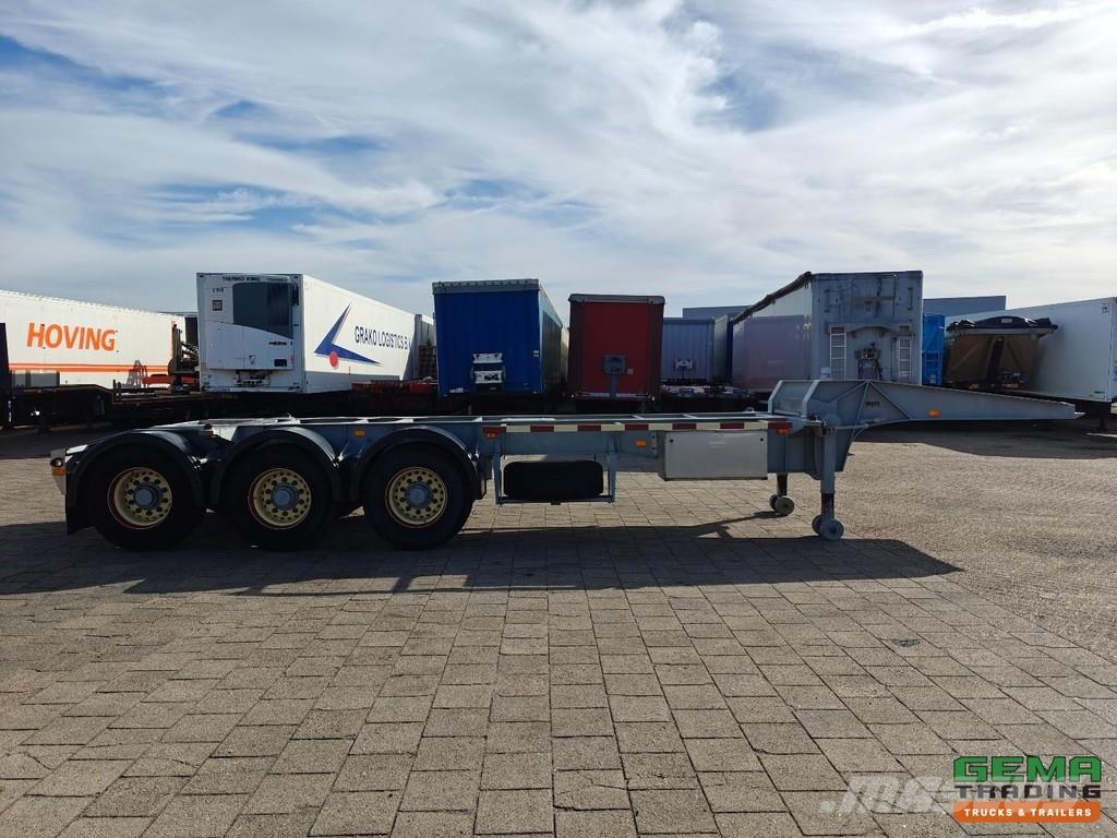 Groenewegen 20CCZ-10-24 20FT - Drip Tray - SAF Drum Brakes - O Kontejnerske polprikolice