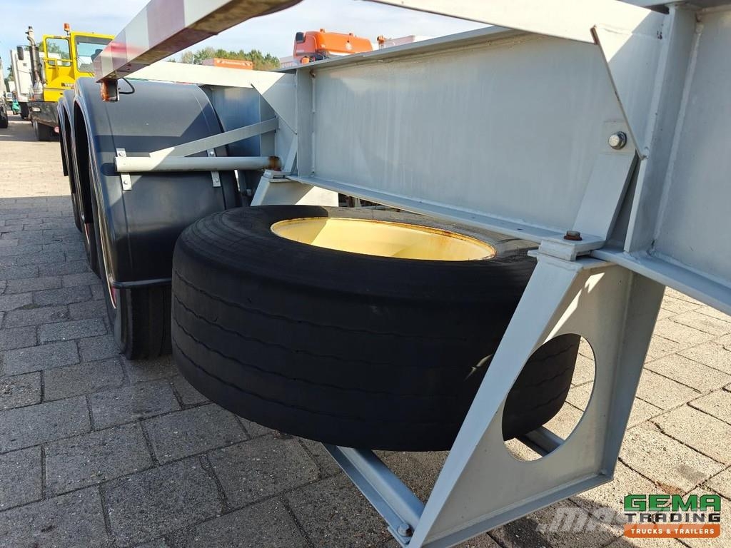 Groenewegen 20CCZ-10-24 20FT - Drip Tray - SAF Drum Brakes - O Kontejnerske polprikolice