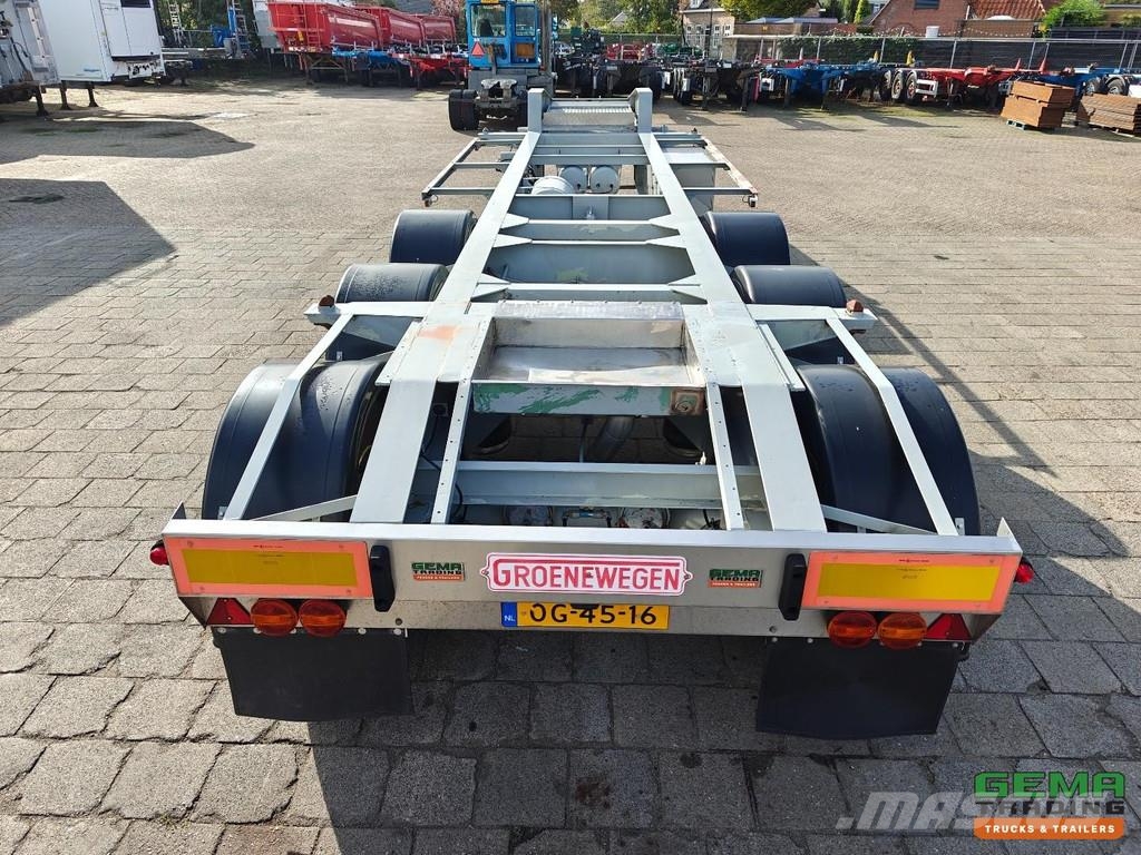 Groenewegen 20CCZ-10-24 20FT - Drip Tray - SAF Drum Brakes - O Kontejnerske polprikolice