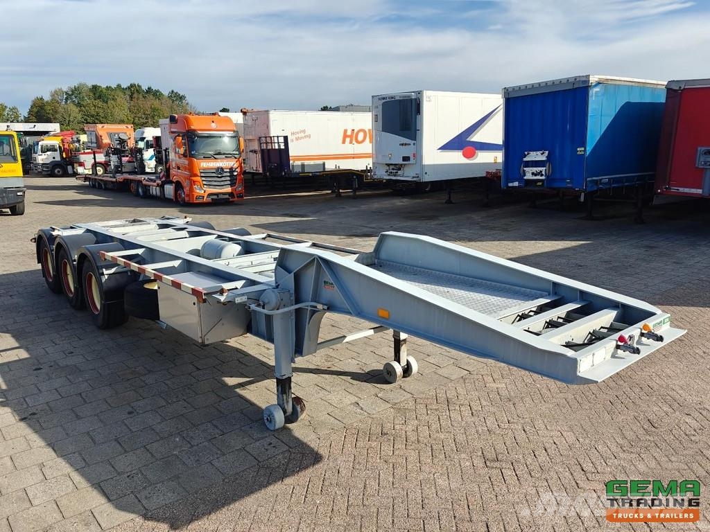 Groenewegen 20CCZ-10-24 20FT - Drip Tray - SAF Drum Brakes - O Kontejnerske polprikolice