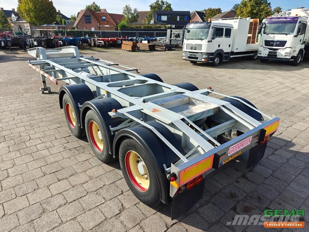 Groenewegen 20CCZ-10-24 20FT - Drip Tray - SAF Drum Brakes - O Kontejnerske polprikolice