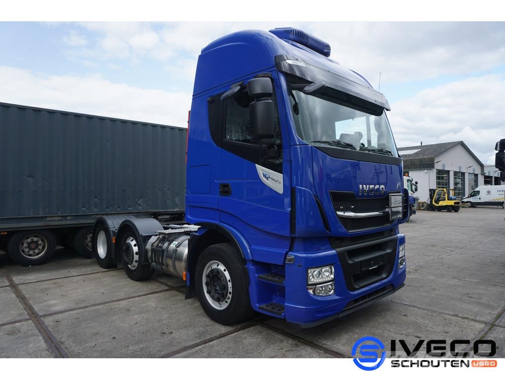 Iveco Stralis AS440S46TX/P NG LNG | 6X2 | Retarder | 5 p Naudoti vilkikai
