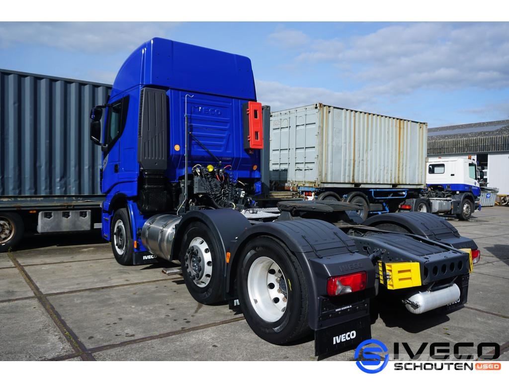 Iveco Stralis AS440S46TX/P NG LNG | 6X2 | Retarder | 5 p Naudoti vilkikai