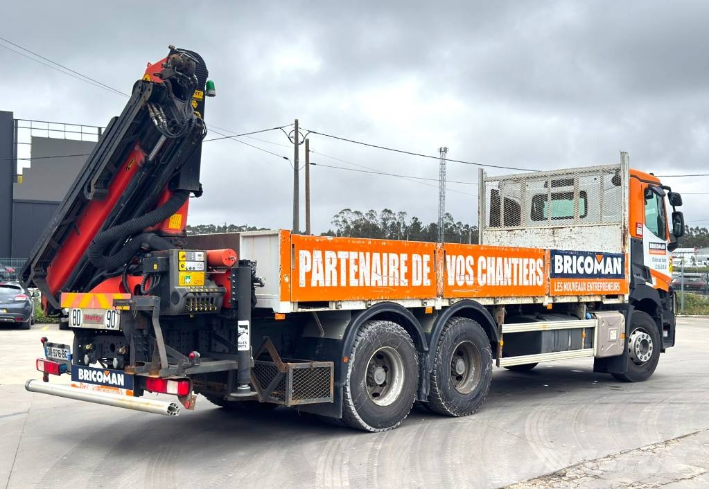 Renault C 380 + Palfinger PK 18002 EH Caminhões de mesa/dropside