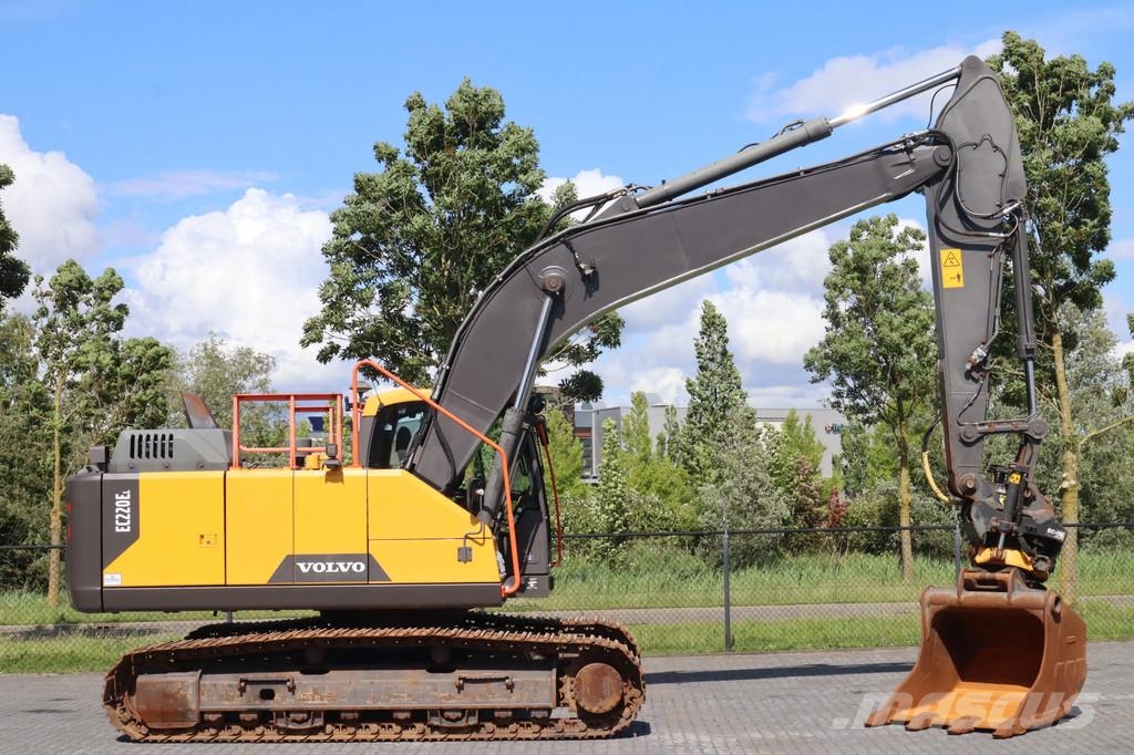 Volvo EC220EL | EC 220 EL | TILT ROTATOR | BUCKET 履带挖掘机