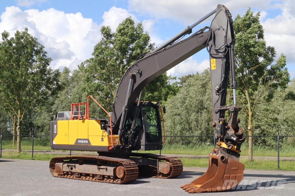 Volvo EC220EL | EC 220 EL | TILT ROTATOR | BUCKET 履带挖掘机