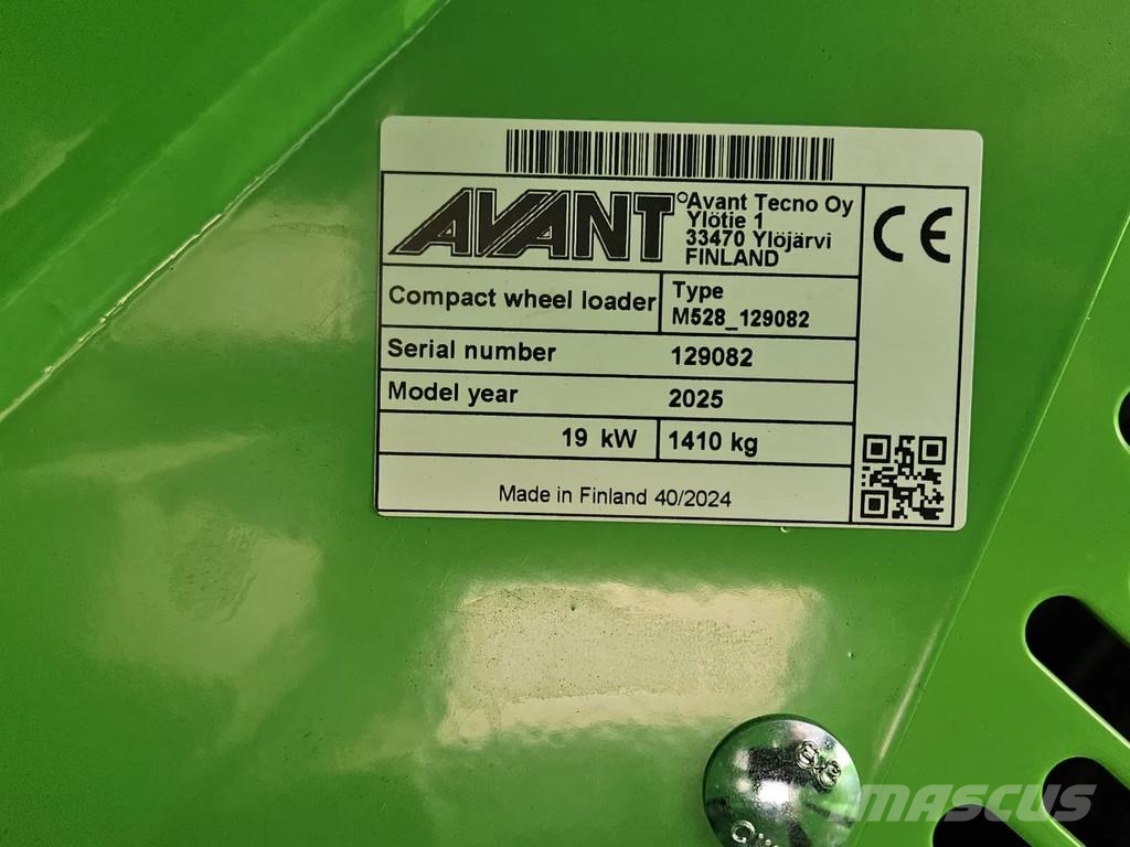 Avant 528 Rental mini-shovel Mini loaders