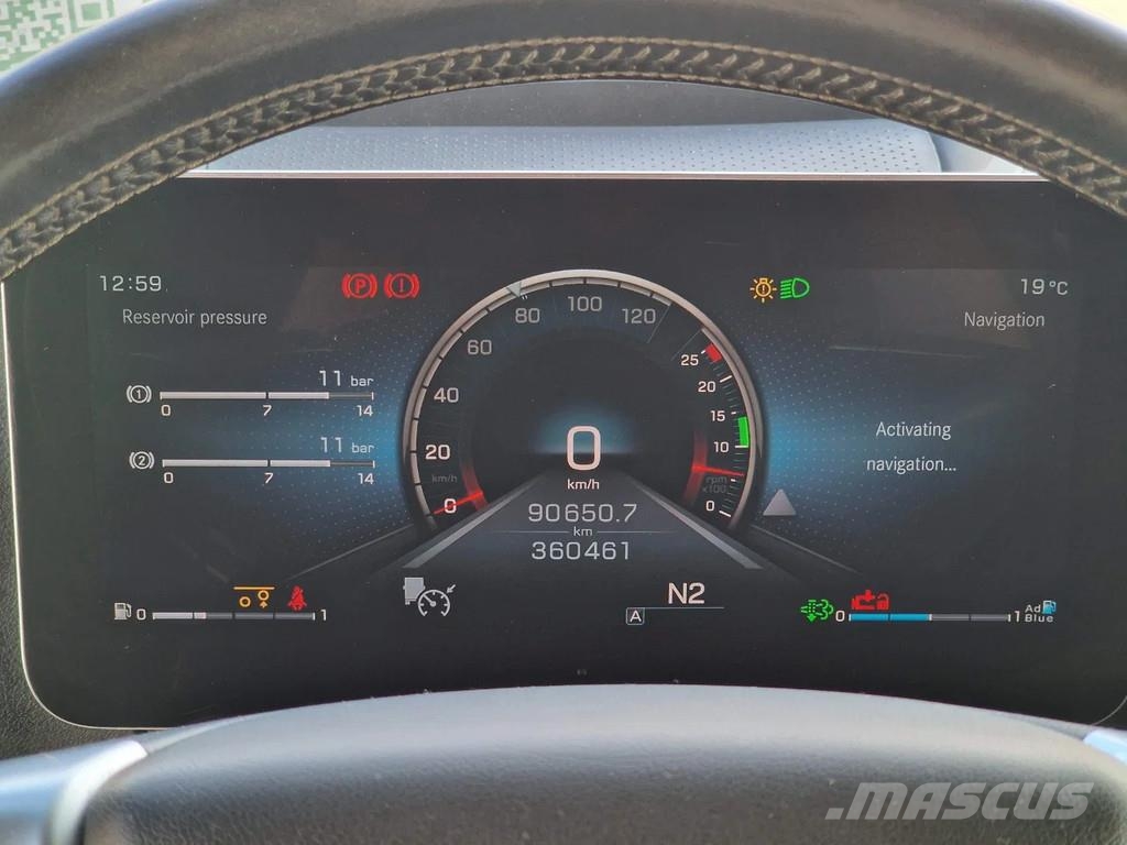 Mercedes-Benz Actros 2663 Gigaspace 6x2 - Retarder - 4.90 WB - F Châssis cabine