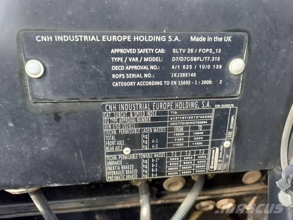 New Holland T 7.315 AC Traktoren