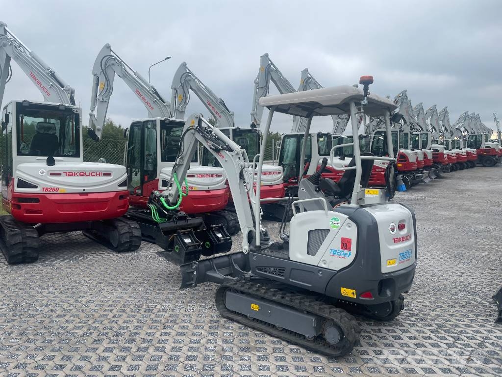 Takeuchi TB 20 E Mini excavators < 7t