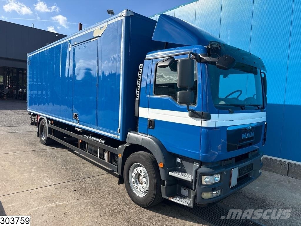 MAN TGM 18 250 EURO 5, Manual, Palfinger شاحنات ذات هيكل صندوقي