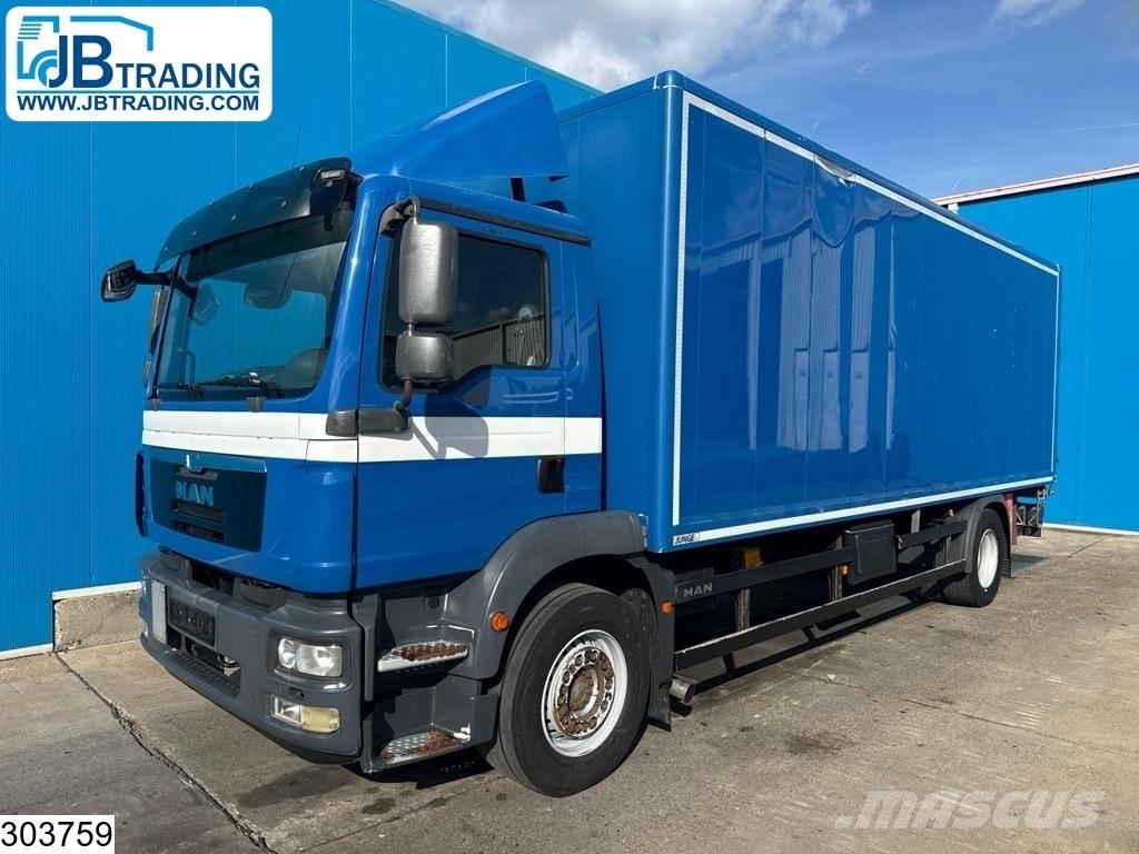 MAN TGM 18 250 EURO 5, Manual, Palfinger شاحنات ذات هيكل صندوقي