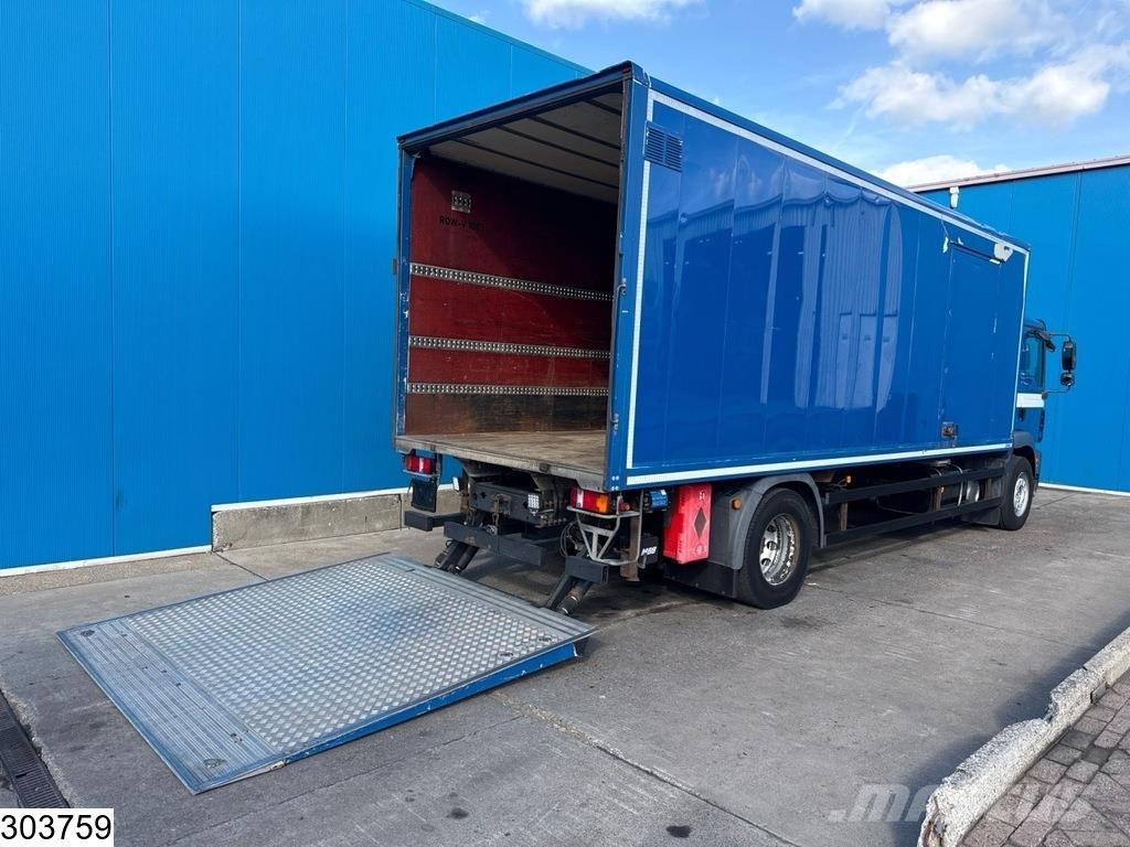 MAN TGM 18 250 EURO 5, Manual, Palfinger شاحنات ذات هيكل صندوقي