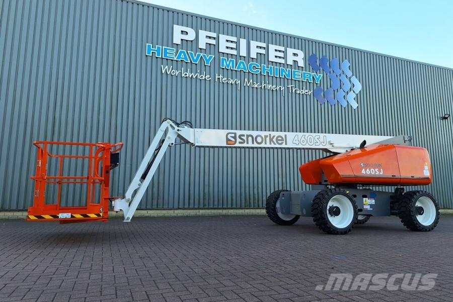 Snorkel 460SJ Valid Inspection, CE, Diesel, 4x4 Drive, 16m Telescoophoogwerkers