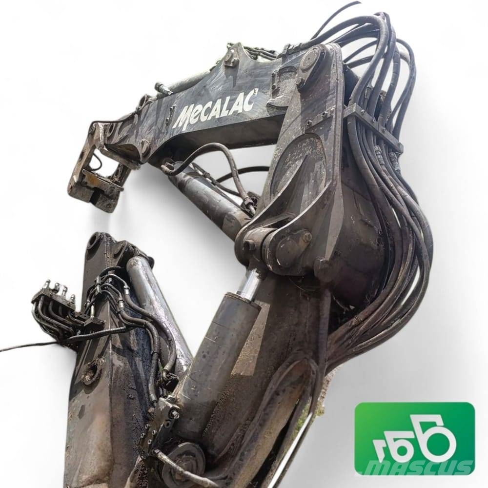 Mecalac 12 MTX 4.5 Boom Mast Arm Complete Plataformas y cucharones