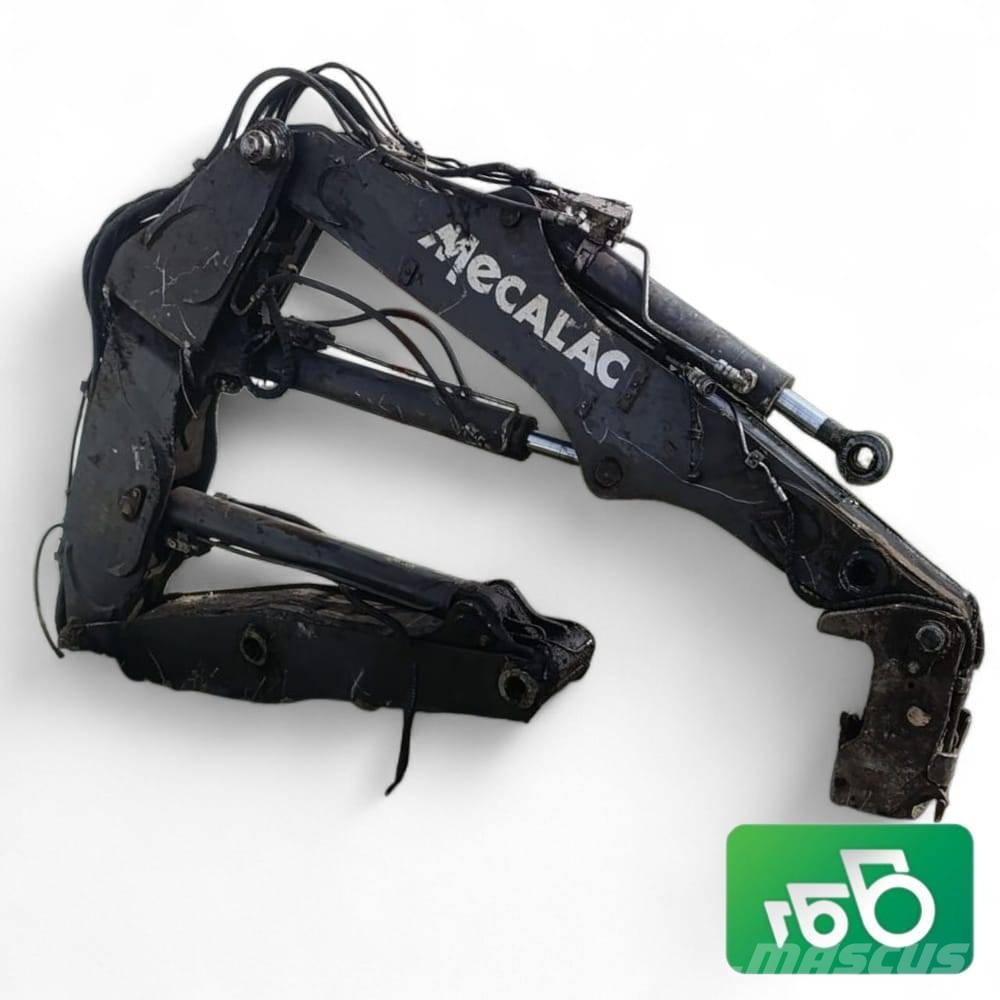 Mecalac 12 MTX 4.5 Boom Mast Arm Complete Plataformas y cucharones