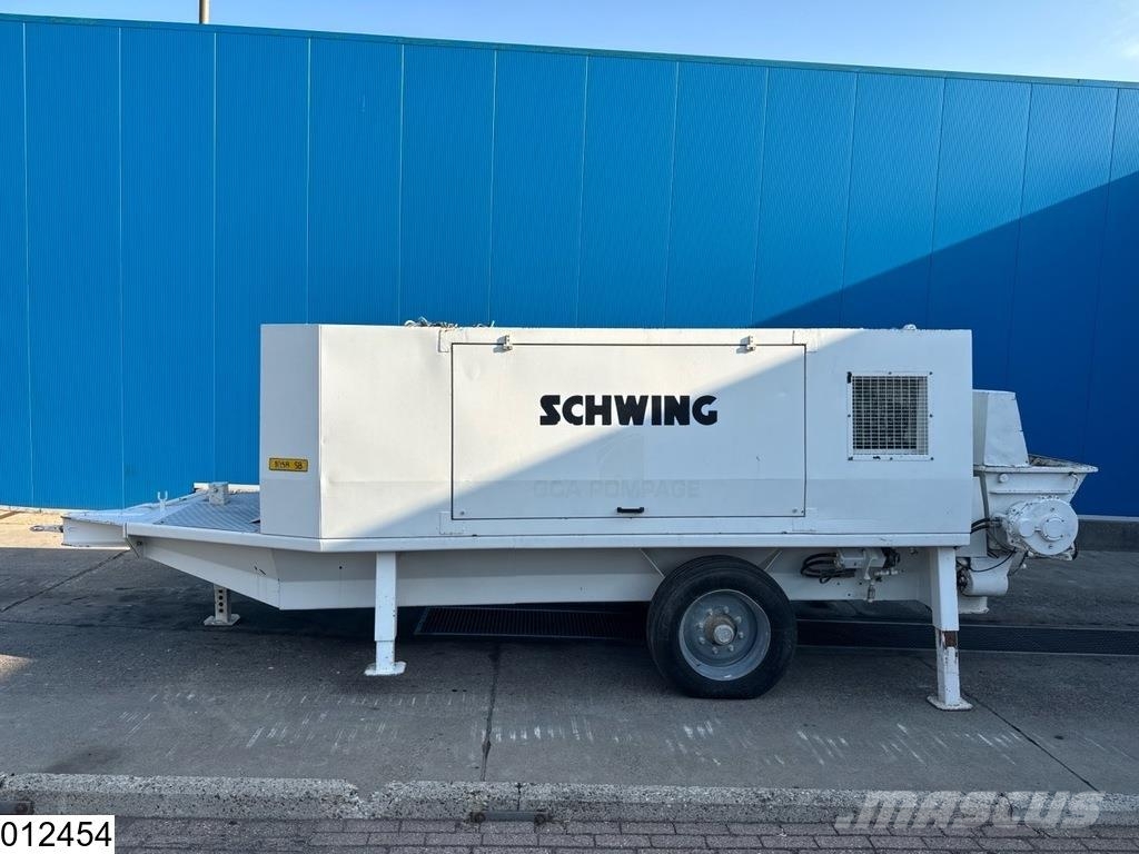 Schwing SP 8800 E 2008, 330 bar hydraulic, 243 bar concret Betonpomptrucks