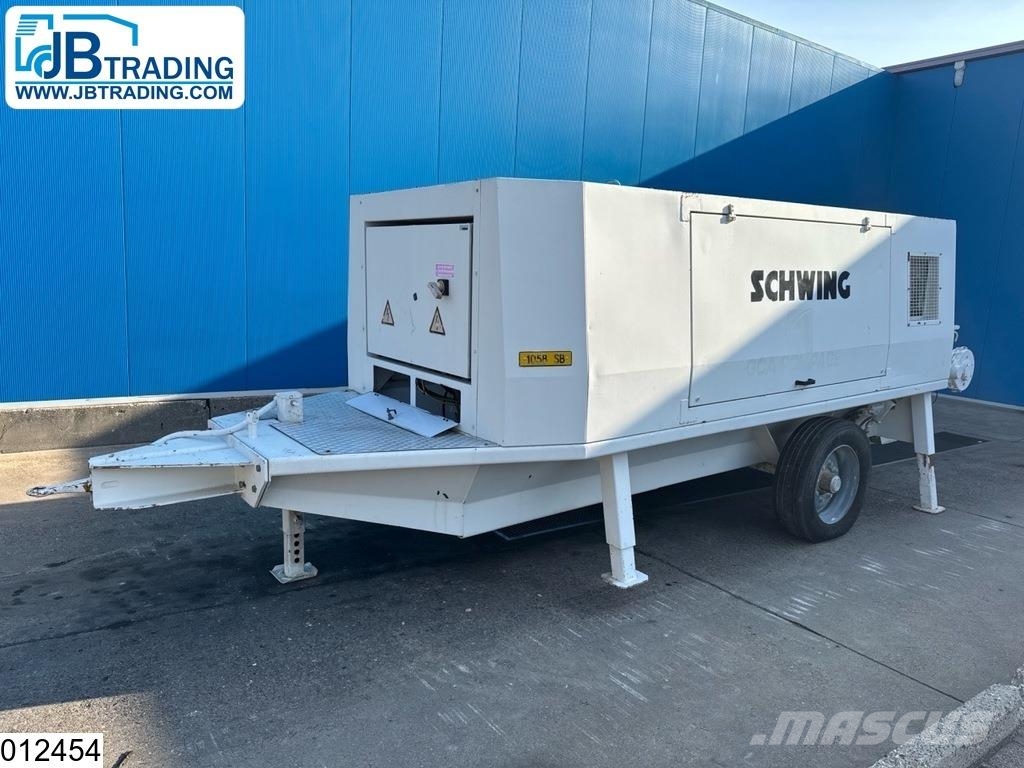 Schwing SP 8800 E 2008, 330 bar hydraulic, 243 bar concret Betonpomptrucks