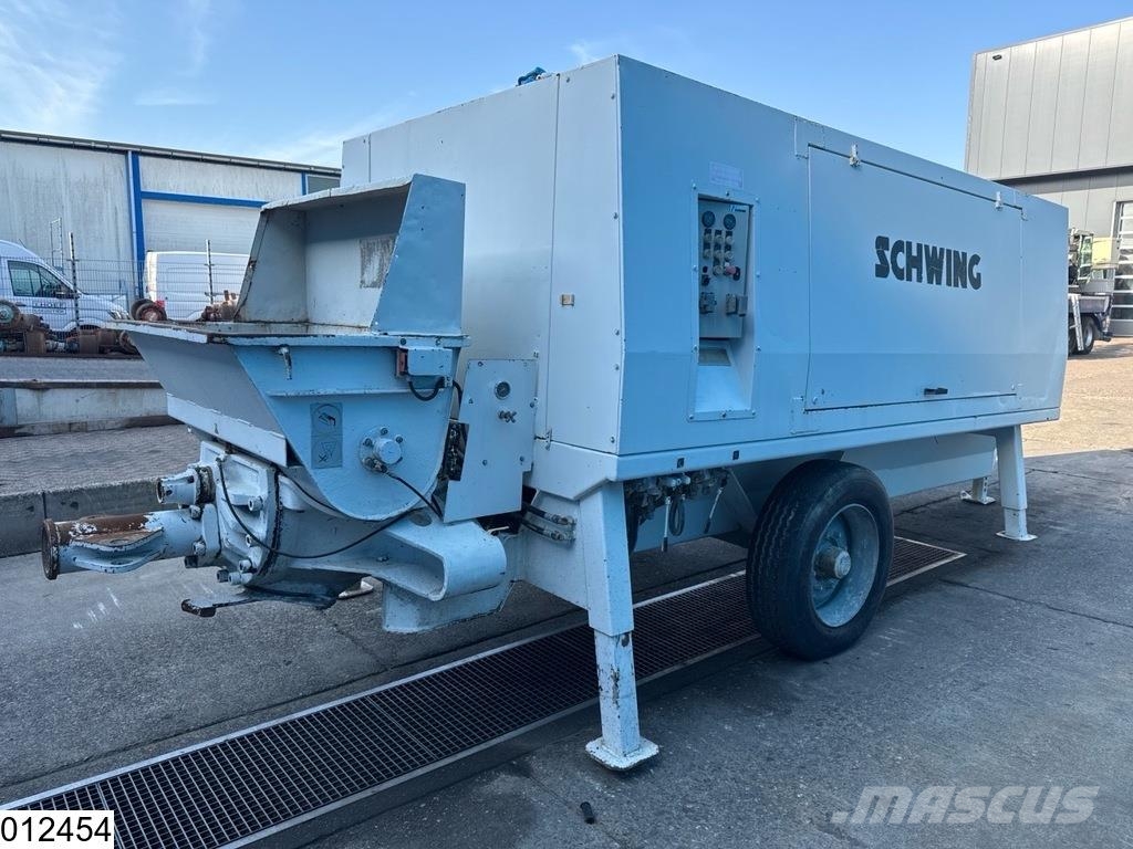 Schwing SP 8800 E 2008, 330 bar hydraulic, 243 bar concret Betonpomptrucks