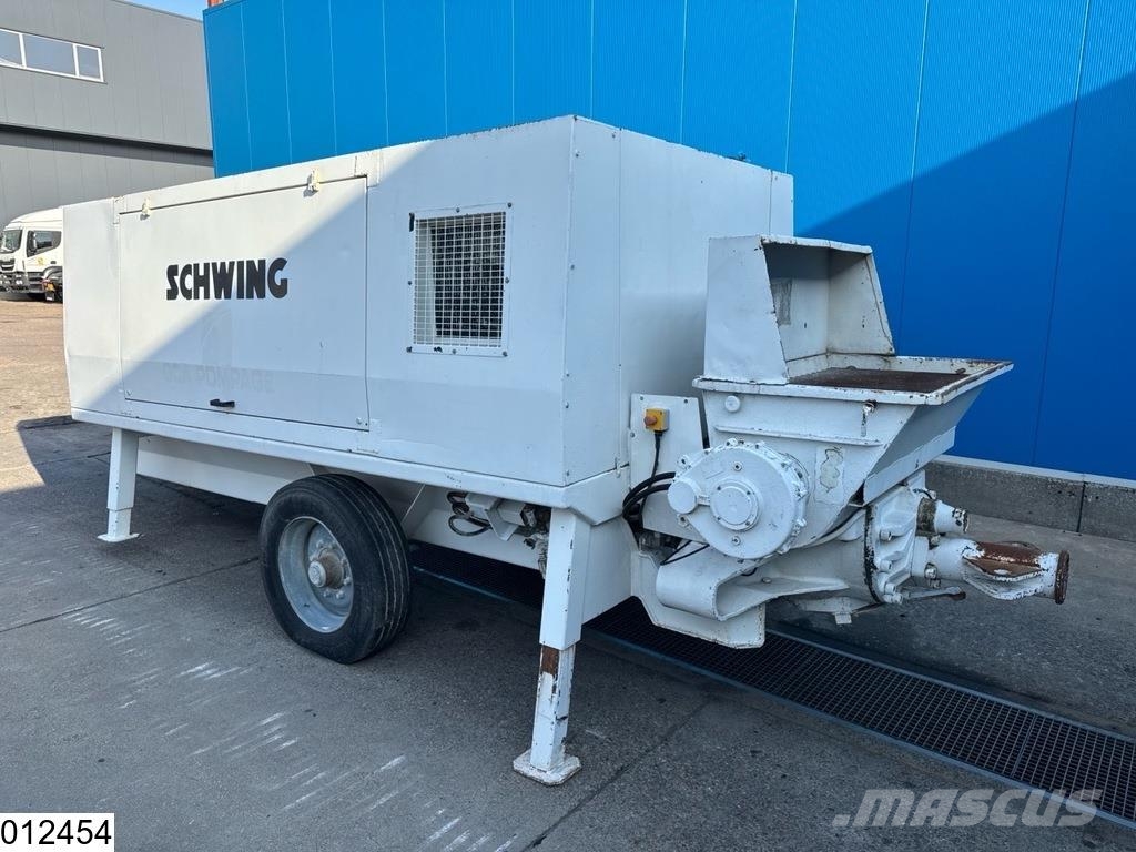 Schwing SP 8800 E 2008, 330 bar hydraulic, 243 bar concret Betonpomptrucks