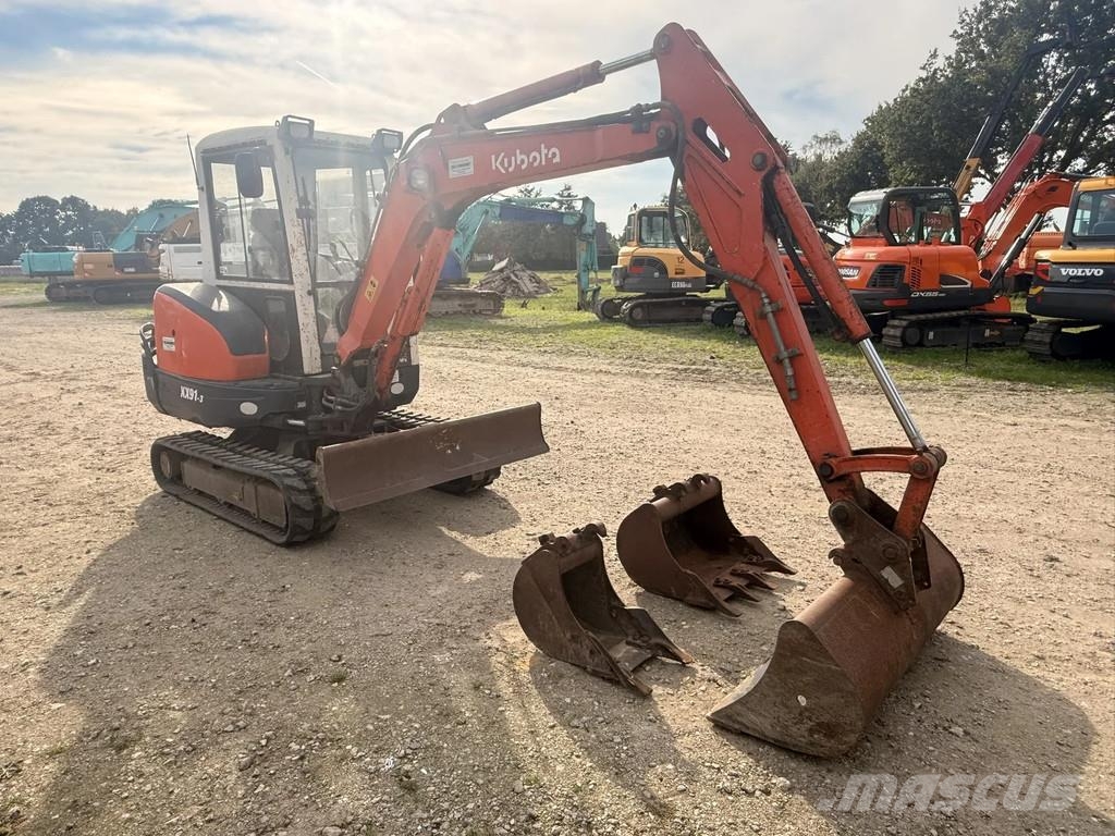 Kubota KX91 KX91-3 Mini ekskavatörler, 7 tona dek