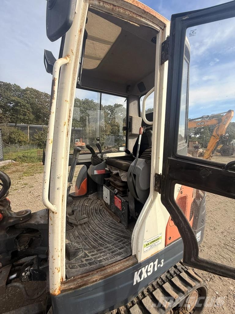 Kubota KX91 KX91-3 Mini ekskavatörler, 7 tona dek