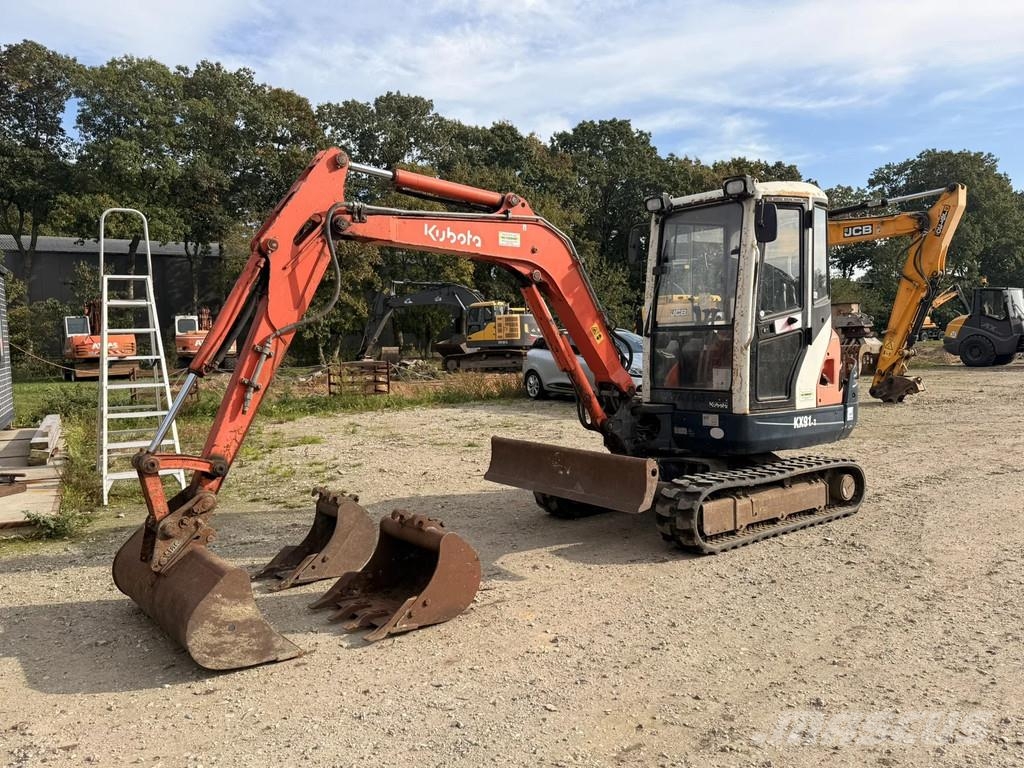 Kubota KX91 KX91-3 Mini ekskavatörler, 7 tona dek