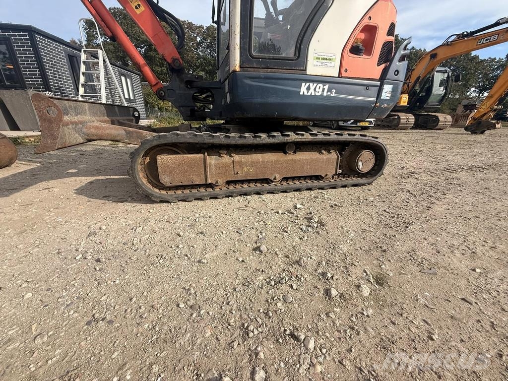 Kubota KX91 KX91-3 Mini ekskavatörler, 7 tona dek