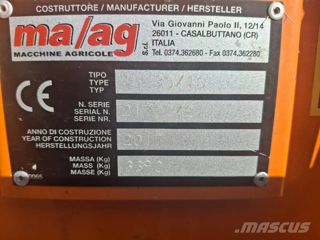 Ma/ag CBL 30/10 Kültivatörler