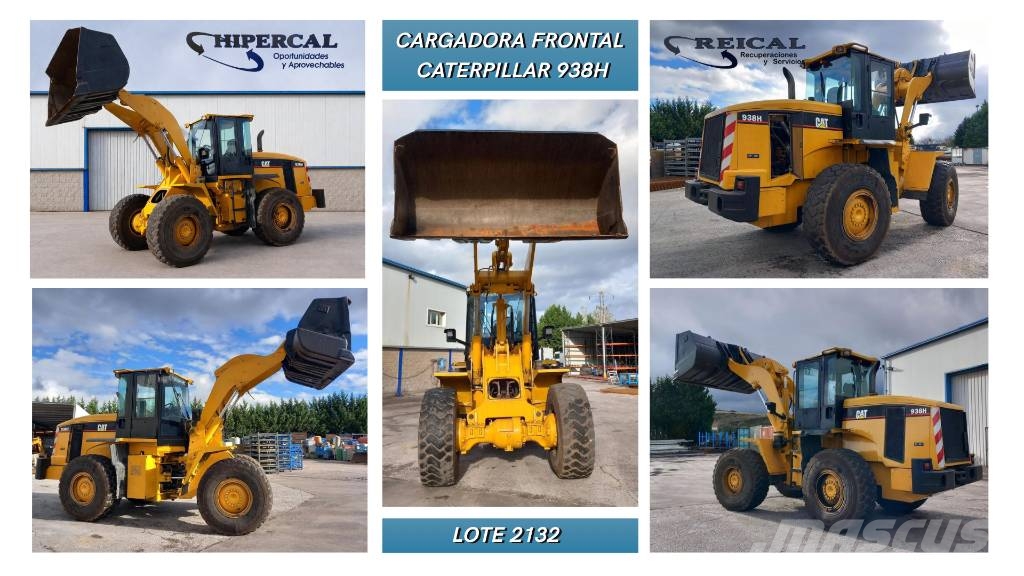 CAT 938 H Iekrāvēji uz riteņiem