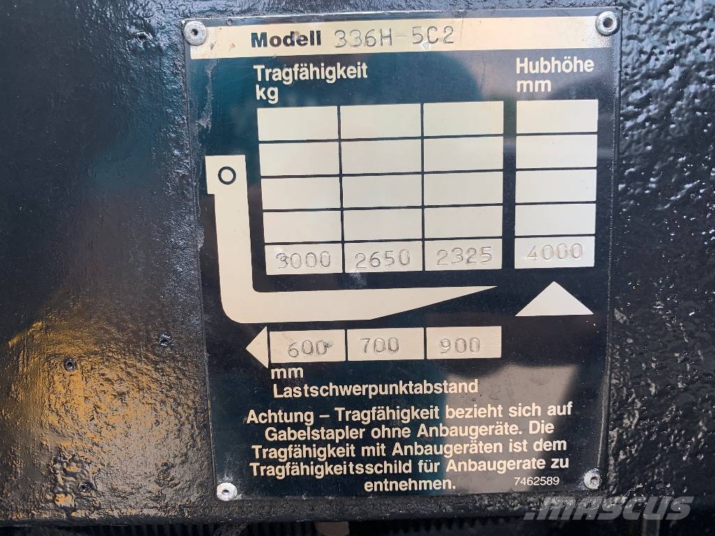 Steinbock Boss 336H-D V-2650 IO Pārvadātājs iekraušanai no sāniem