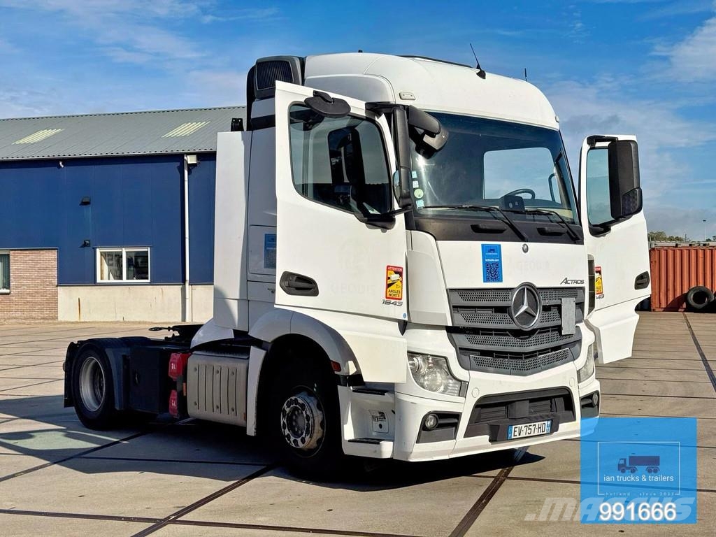 Mercedes-Benz Actros 1843 4X2 RETARDER EURO 6 02-2018 中古トラクターヘッド | トレーラーヘッド