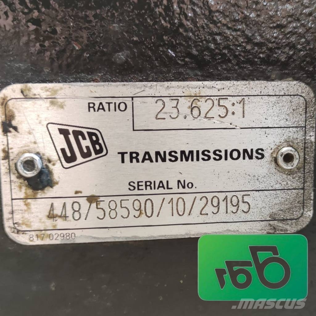 JCB 536-60 Rear Axle 458/20446 Rear Axle 448/58590 Asis