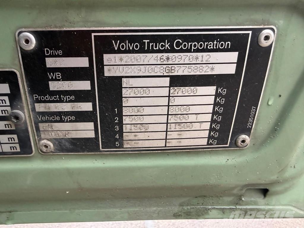 Volvo FM 330 6X2 EURO 6 DENNIS EAGLE OLYMPUS 21W Kamioni za otpad