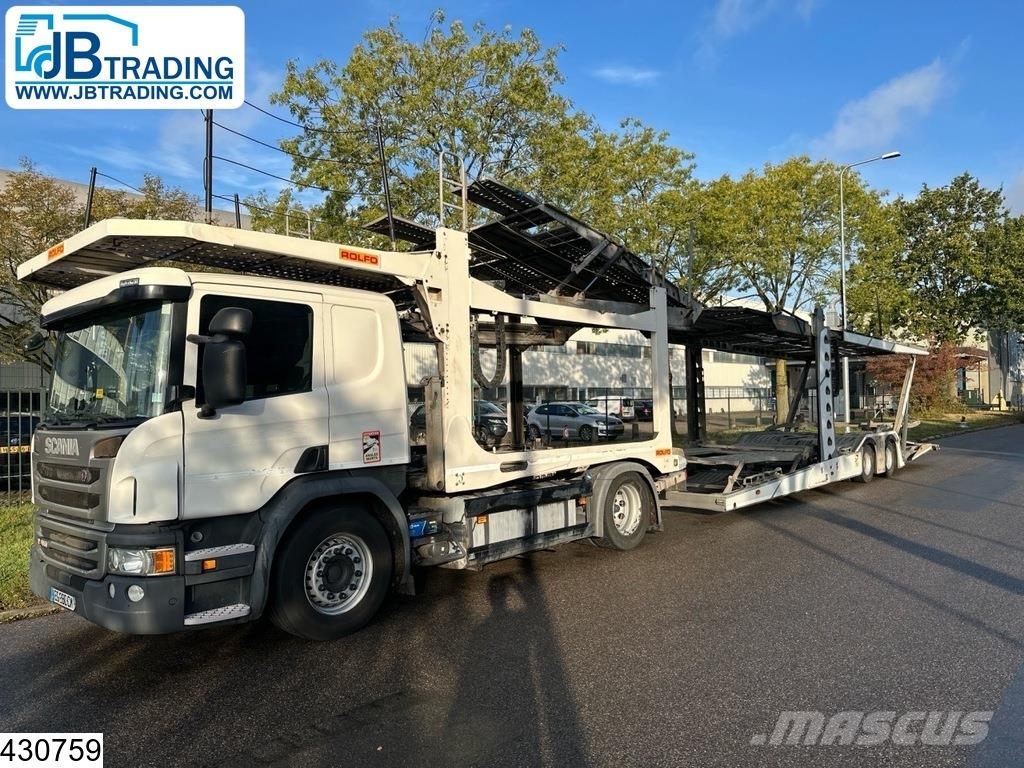 Scania P 410 EURO 6, Retarder, Rolfo, Combi Autotransporteri