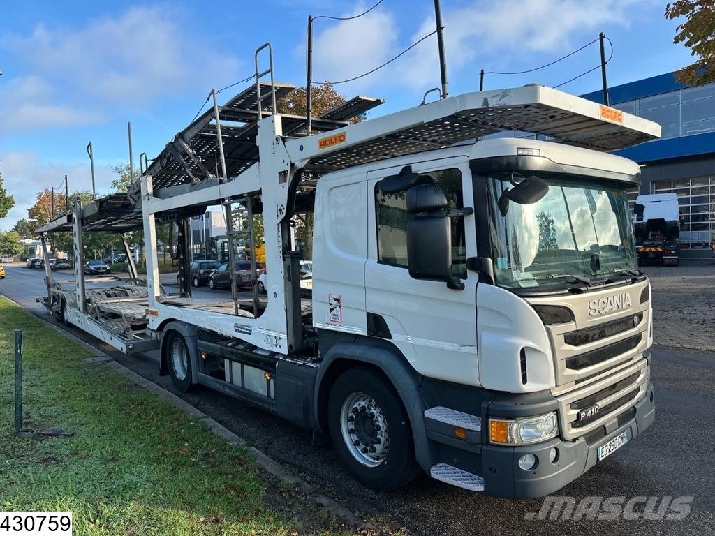 Scania P 410 EURO 6, Retarder, Rolfo, Combi Autotransporteri