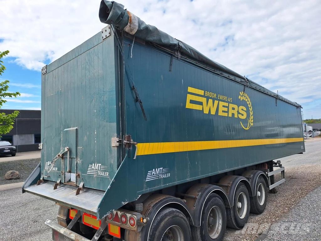 AMT 4 akslet 60 m3 tiptrailer Kippipuoliperävaunut
