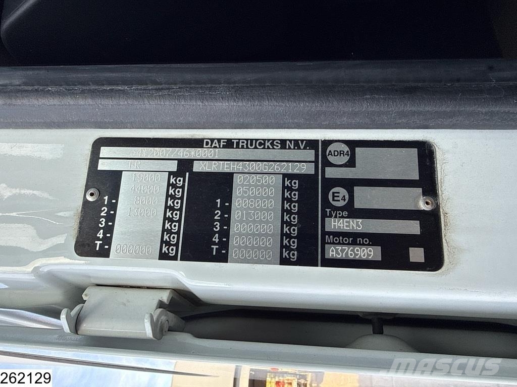 DAF XF 480 EURO 6 트랙터 유닛