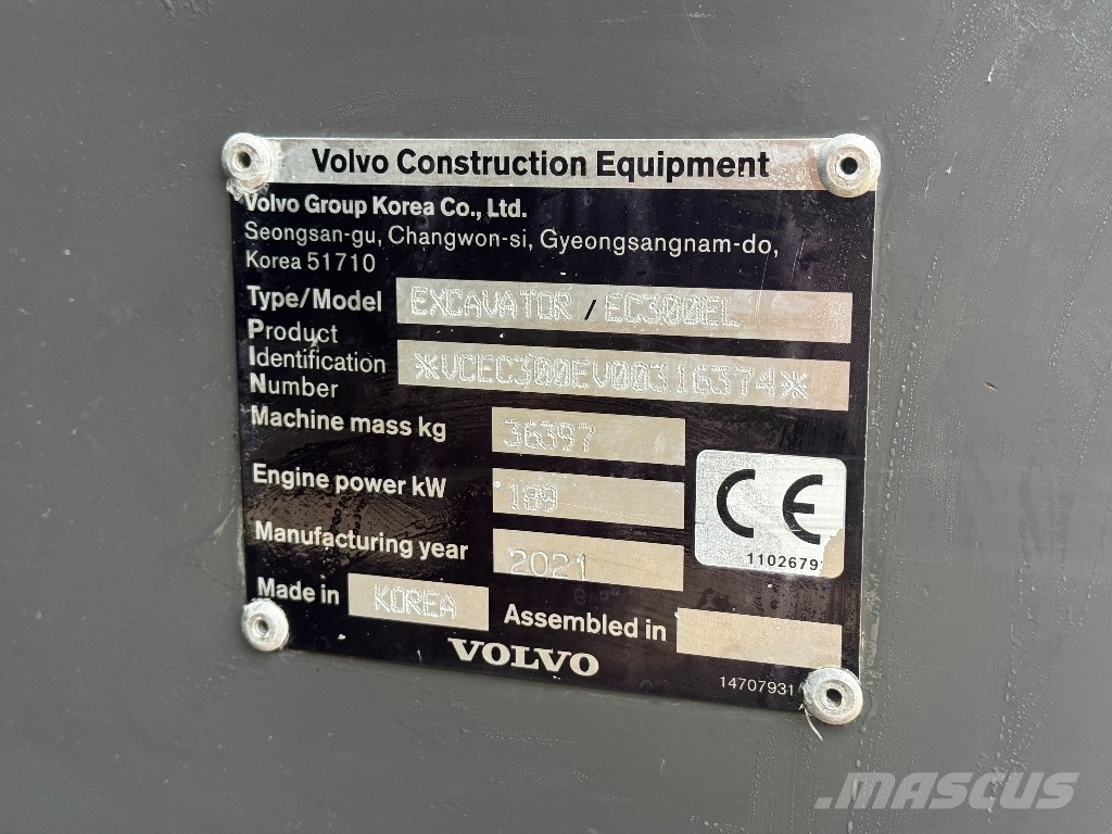 Volvo EC 300 EL Koparki gąsienicowe