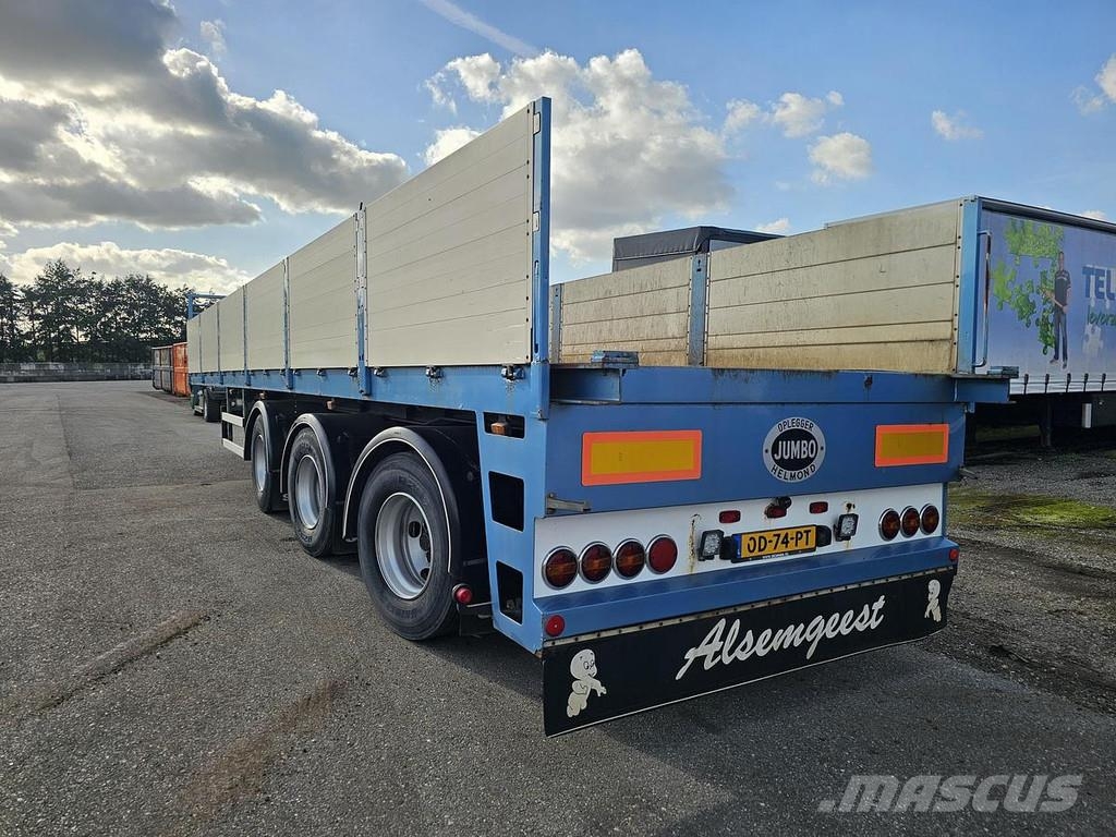 Jumbo DO 300 S/ 2 X STEERING /BPW DRUM / DOUBLE TIRES/ L Tents treileri