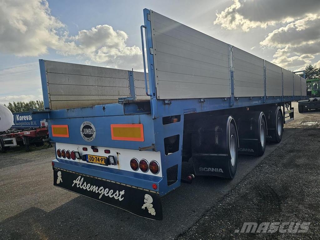 Jumbo DO 300 S/ 2 X STEERING /BPW DRUM / DOUBLE TIRES/ L Tents treileri
