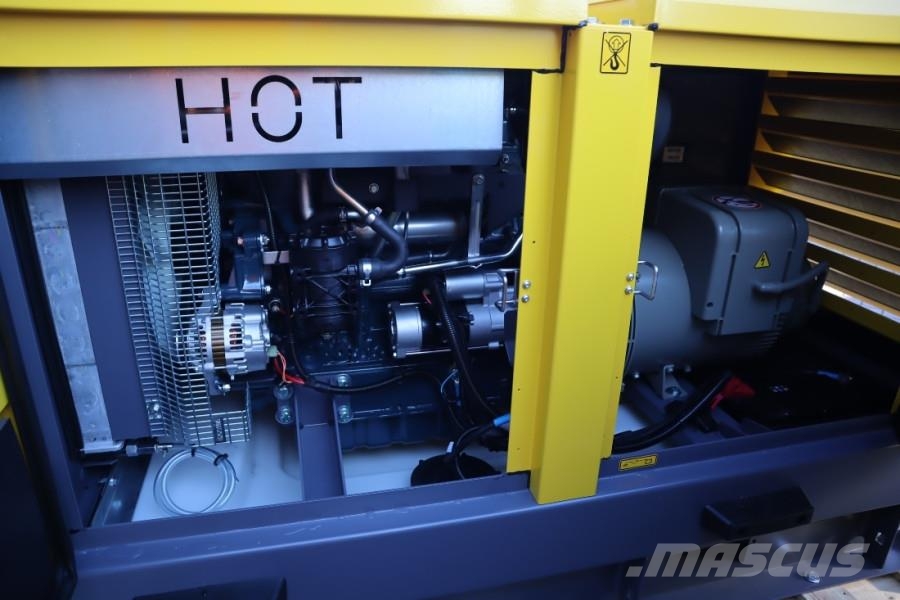Atlas Copco QAS 40 ST3 Valid inspection, Diesel, 40 kVA Generadores diésel