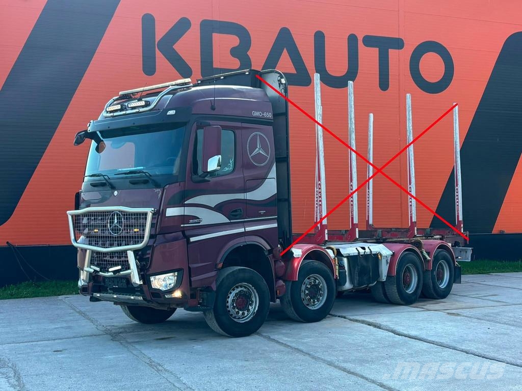 Mercedes-Benz Arocs 3263 8x4 FOR SALE AS CHASSIS / FULL STEEL Nákladné vozidlá bez nadstavby