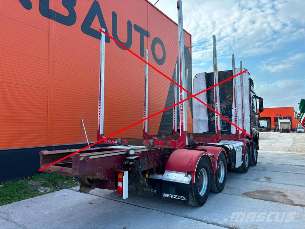 Mercedes-Benz Arocs 3263 8x4 FOR SALE AS CHASSIS / FULL STEEL Nákladné vozidlá bez nadstavby