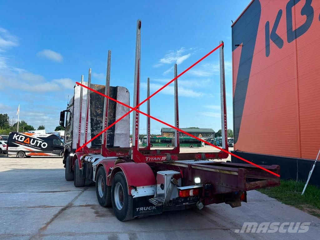 Mercedes-Benz Arocs 3263 8x4 FOR SALE AS CHASSIS / FULL STEEL Nákladné vozidlá bez nadstavby