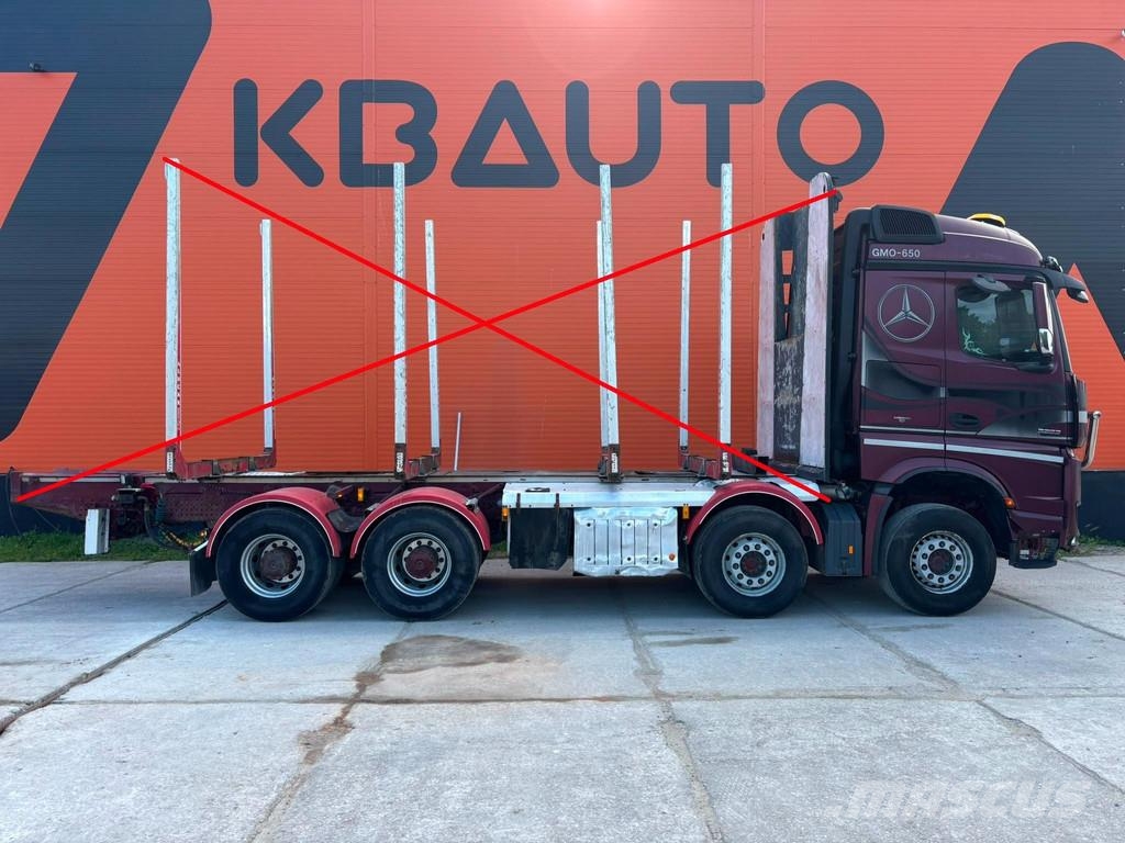 Mercedes-Benz Arocs 3263 8x4 FOR SALE AS CHASSIS / FULL STEEL Nákladné vozidlá bez nadstavby