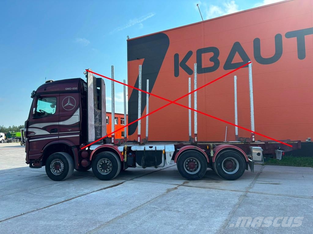 Mercedes-Benz Arocs 3263 8x4 FOR SALE AS CHASSIS / FULL STEEL Nákladné vozidlá bez nadstavby